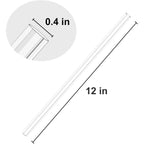 6 Pcs Replacement Straw For Stanley Adventure Quencher 40 Oz 30 Oz Cup Tumbler,Straws With Cleaning Brush For Stanley Accessories