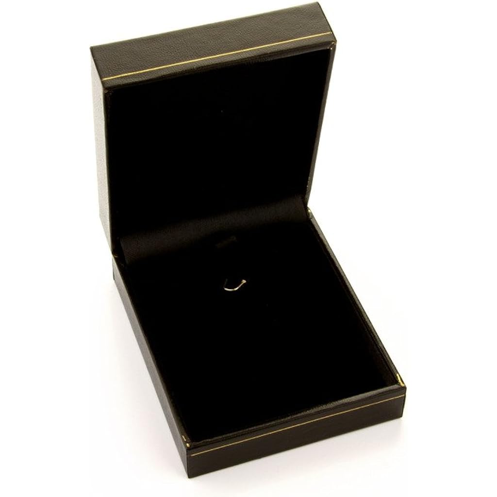 The World Jewelry Center 14k Yellow Gold Cornicello Italian Horn Pendant with 0.65mm Box Link Chain Necklace