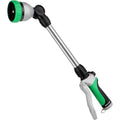 Restmo Heavy Duty Metal Hose Wand, Watering Wand For Garden Hose | 180° Swivel Ratcheting Head, 16'' Hose Sprayer, 7 Spray Patterns, Flow Control, Ideal For Hanging Baskets & Shrubs