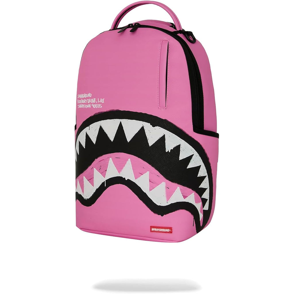 Sprayground Pink Shark Central Palace (Pink) Backpack