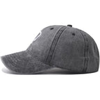 Women's Vintage Washed Baseball Cap Adjustable Cute Heart Graphic Cotton Dad Hat