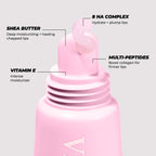 Vitamasques Lip Butter Balm Vanilla Creme, Korean Lip Balm - Peptide Lip Treatment - Lip Balm Hydrating - Light Tinted Lip Balm - Made In Korea - 0.33 Fl.Oz