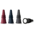Rabbit W6121 Bottle Stoppers Set Of 4, Multicolor Wine Bottle Caps To Preserve Freshness, Stylish And Durable, Perfect For Parties And Gifts