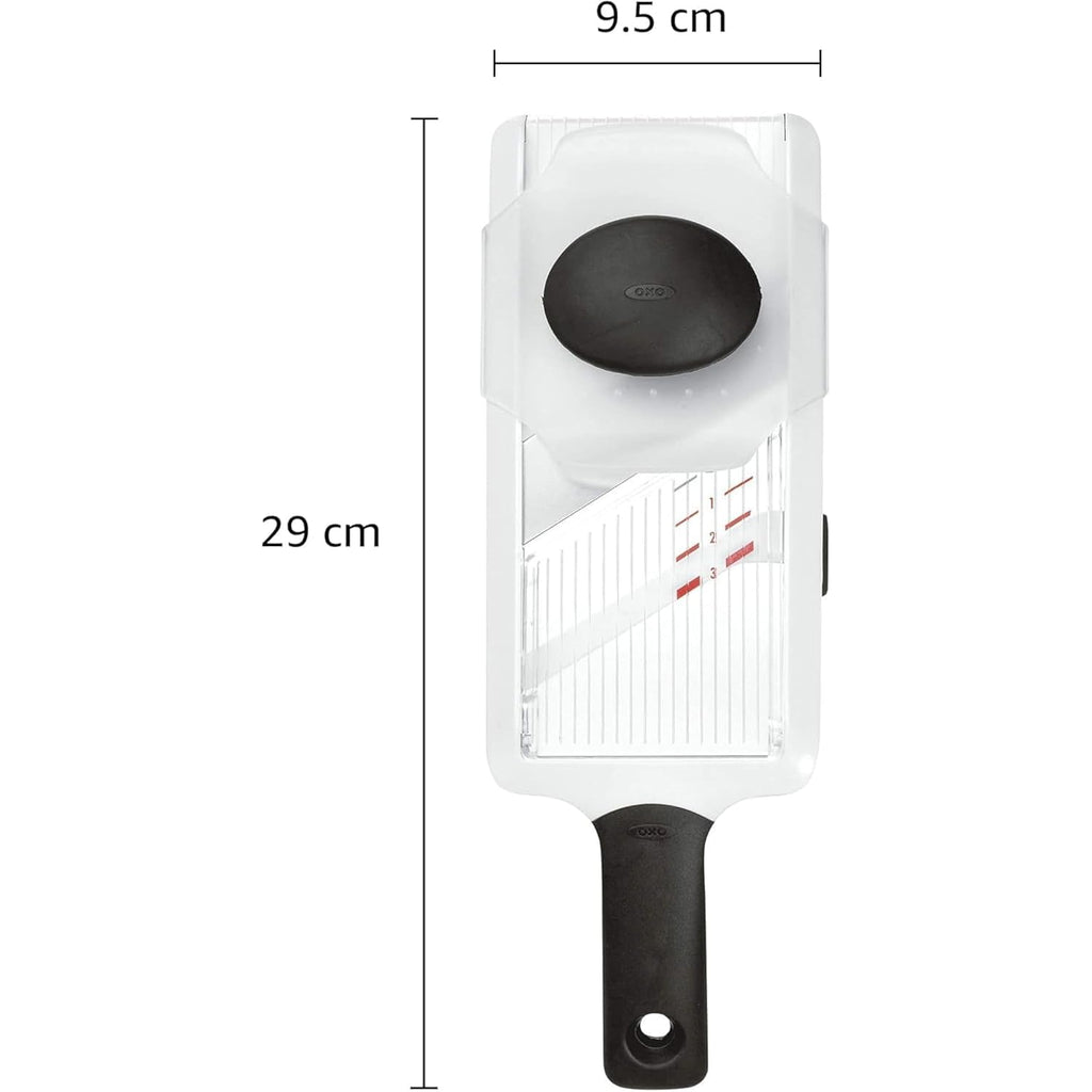 Oxo Good Grips Handheld Mandoline Slicer For Kitchen, Adjustable Vegetable Slicer
