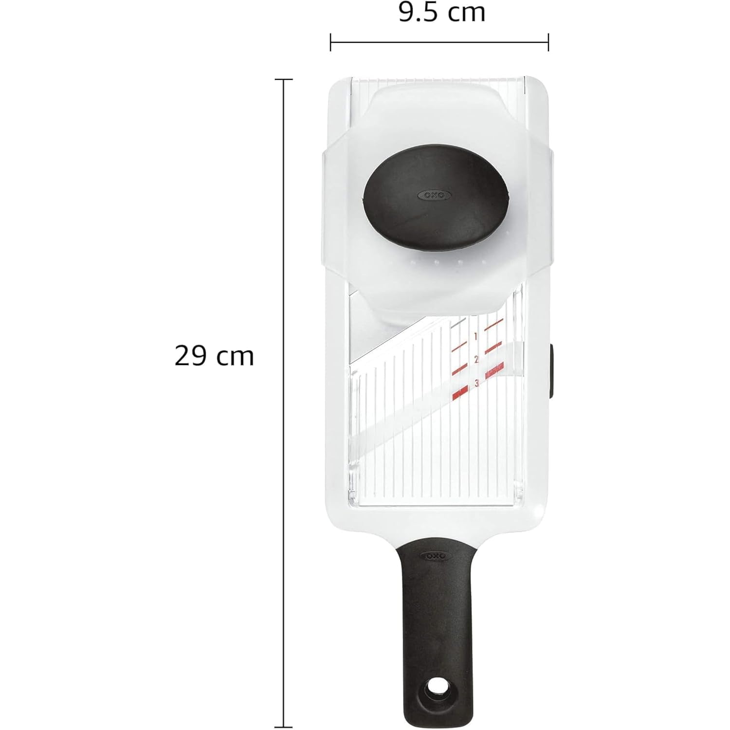 Oxo Good Grips Handheld Mandoline Slicer For Kitchen, Adjustable Vegetable Slicer