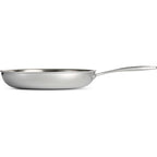 Tramontina Signature Tri-Ply Clad Stainless Steel 12-Inch Large Frying Pan, Induction-Ready Skillet, Dishwasher-Safe, NSF-Certified, Made in Brazil