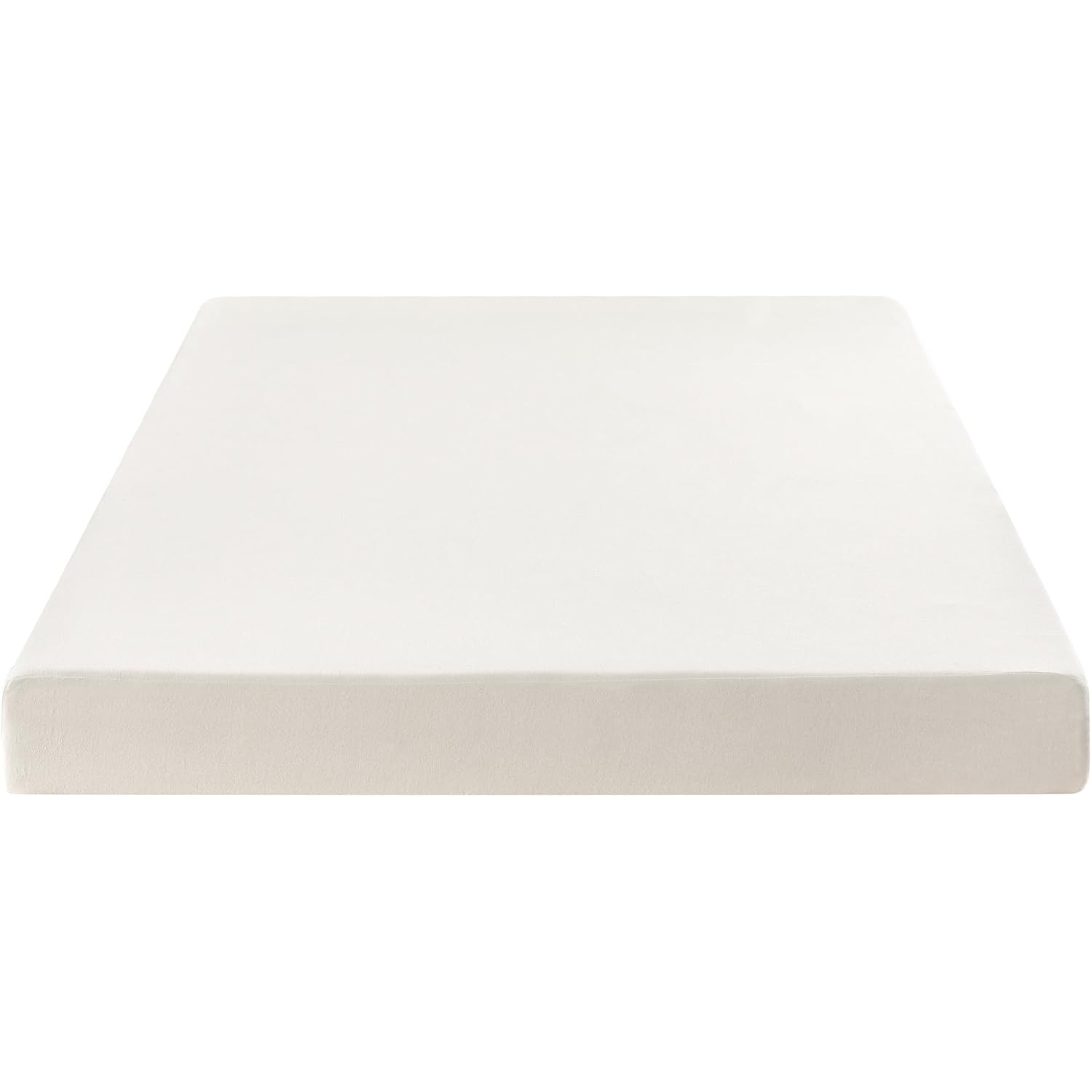 Best Price Mattress 6 inch Twin Mattress Bed-In-A-Box, Green Tea Memory Foam, White