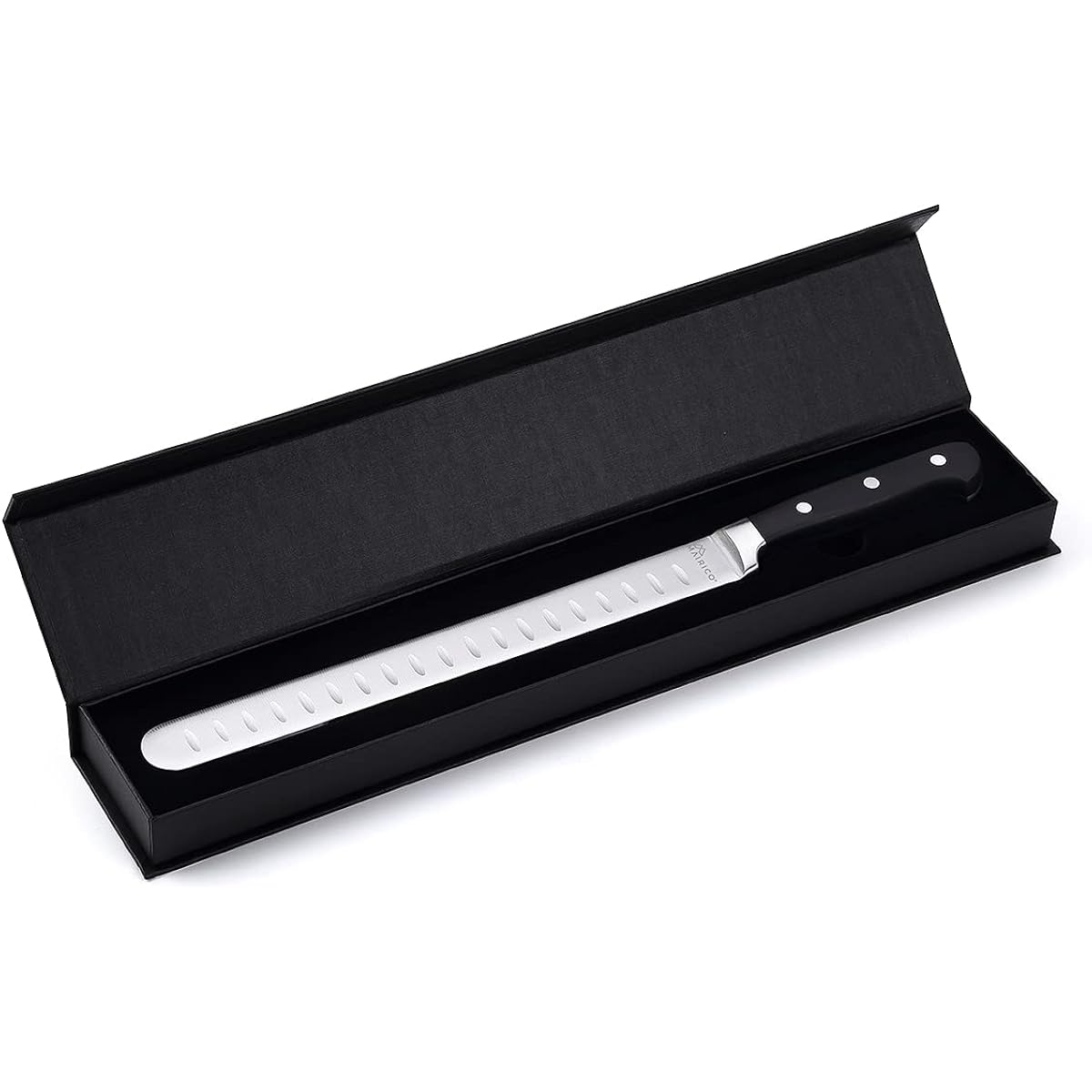 Brisket Slicing Knife - Ultra Sharp Premium 11-inch Stainless Steel Carving Knife for Slicing Roasts, Meats, Fruits and Vegetables