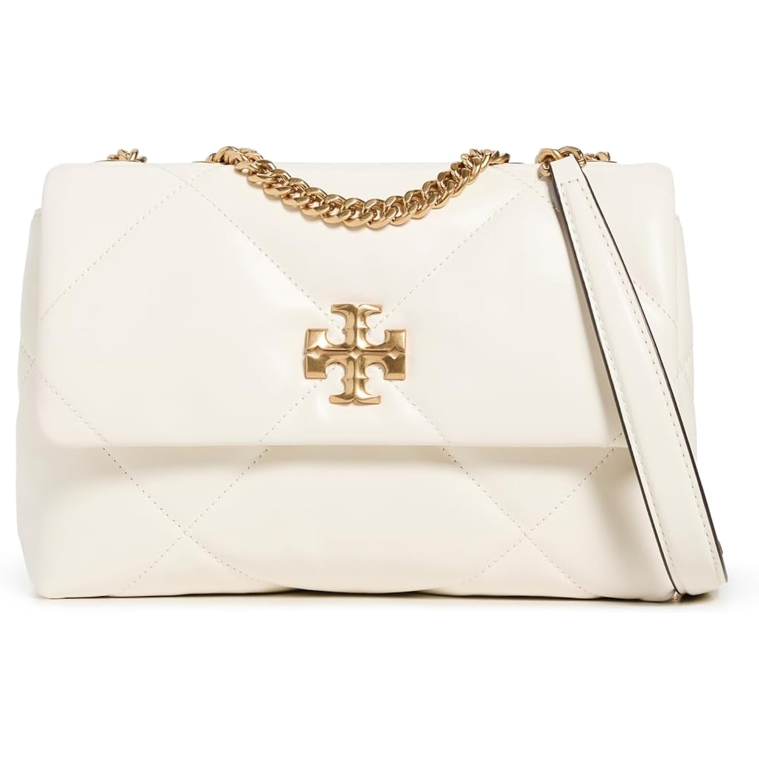 Tory Burch Women'S Kira Diamond Quilt Convertible Shoulder Bag | Diamond Quilt