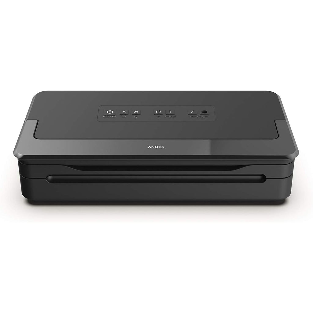 Anova Culinary Precision Vacuum Sealer Pro, Includes Large Bag Roll (19ft), Wet & Dry Dual Food Vacuum Sealer Machine for Sous Vide and Long-Term Storage, 2-Year Warranty