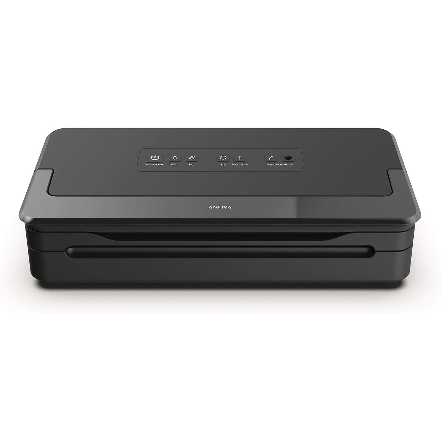 Anova Culinary Precision Vacuum Sealer Pro, Includes Large Bag Roll (19ft), Wet & Dry Dual Food Vacuum Sealer Machine for Sous Vide and Long-Term Storage, 2-Year Warranty