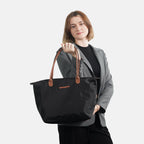 Waterproof Nylon Tote Bag For Women Lightweight Designer Handbag With Zipper Stylish And Durable Purse