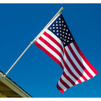 Grace Alley American Flag 3X5, Made In The Usa, Outdoor Uv Fade Resistant, Waterproof, Vibrant Color, Long Lasting Polyester Cotton Blend With Brass Grommets