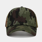 Women's Men's Fashion Baseball Cap Adjustable Strapback Hats Dad Hat Visor Sports Hat Camouflage