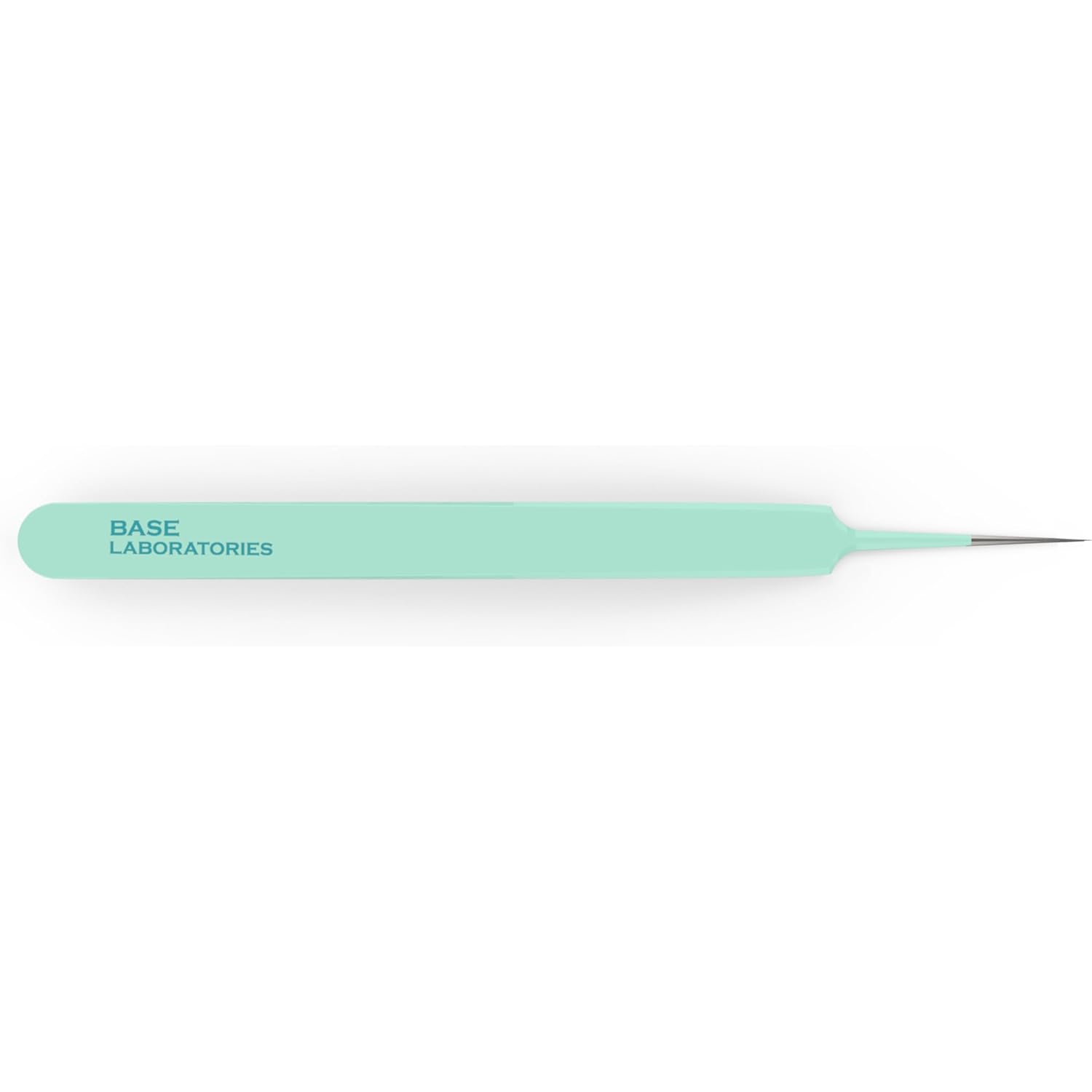 Base Labs Ingrown Hair Tweezers Set – 2 Pack Precision Tweezers for Ingrown Hair Removal, Curved & Pointed Tip Stainless Steel Tweezers with Protective Case for Razor Bumps, Splinters & Facial Hair