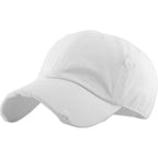 KBETHOS Vintage Washed Distressed Cotton Dad Hat Baseball Cap Adjustable Polo Trucker Unisex Style Headwear