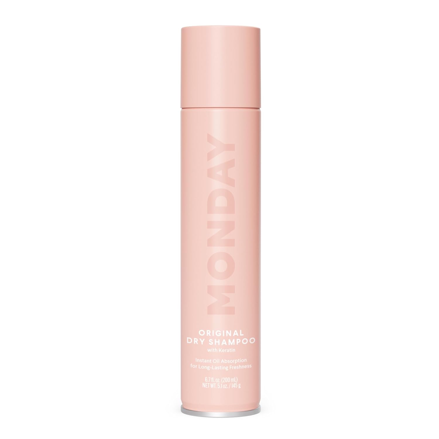 Monday Haircare Original Dry Shampoo With Keratin, Oil-Absorbing For All Hair Types 200 Ml