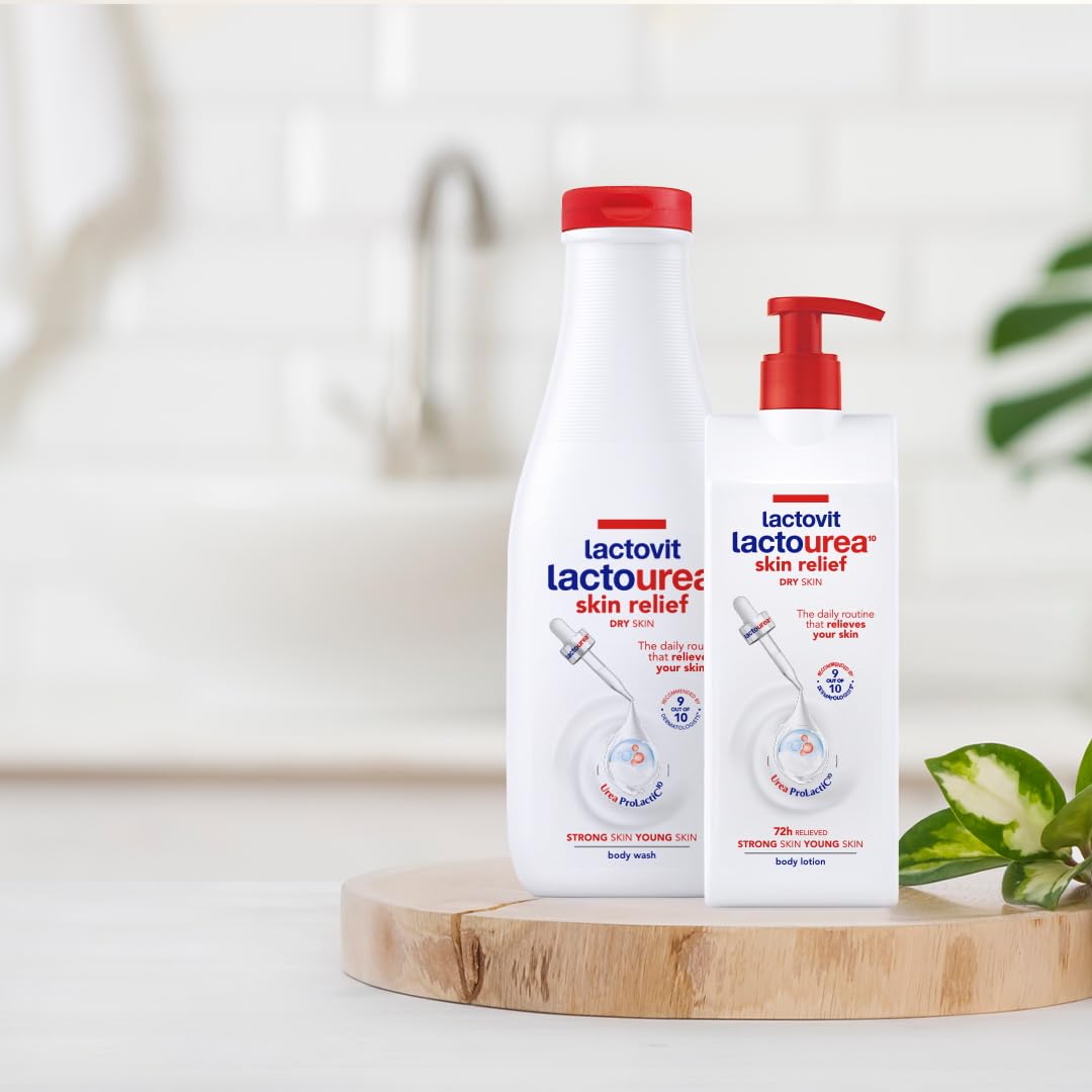 Lactovit | Lactourea Body Lotion | Hydrating Moisturiser For Dry Skin | With Urea Prolactic10 Complex, Lactic Acid & Pure Urea | Soft & Youthful Skin | Dermatologist Recommended | 400 Ml