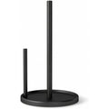 Paper Towel Holder Countertop, Black Kitchen Paper Towels Holder, Paper Roll Holder With Weighted Base
