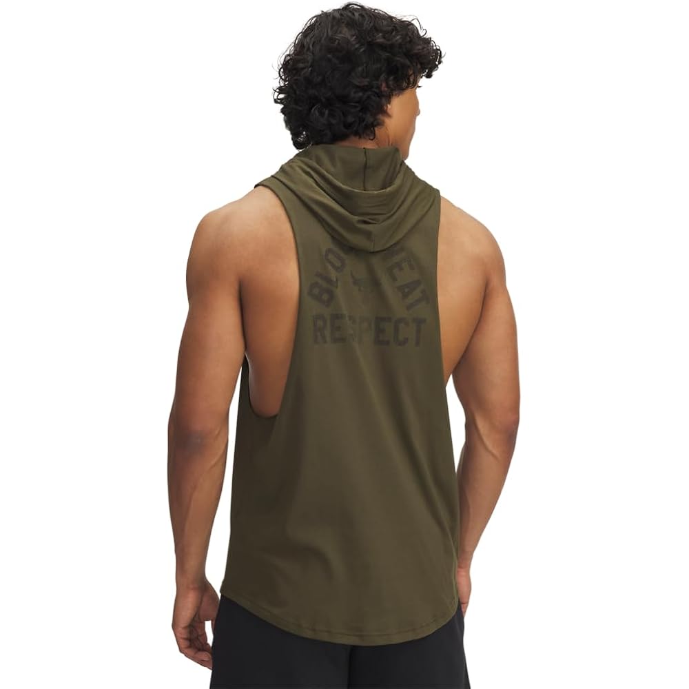 Under Armour Men'S Project Rock Payoff Sleeveless Hoodie