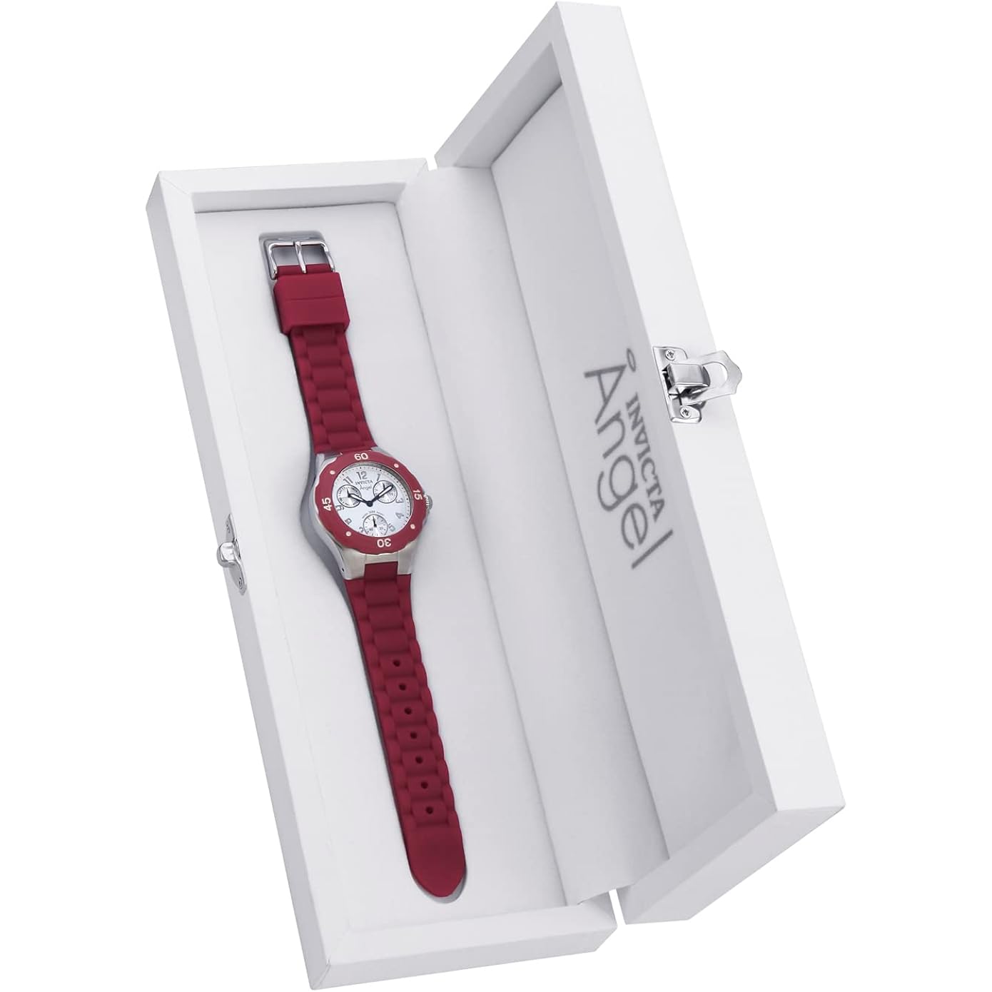 Invicta Women'S 0701 Angel Collection Red Multi-Function Watch