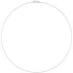 Amazon Essentials Sterling Yellow Gold or Silver Thin 0.8mm Box Chain Necklace