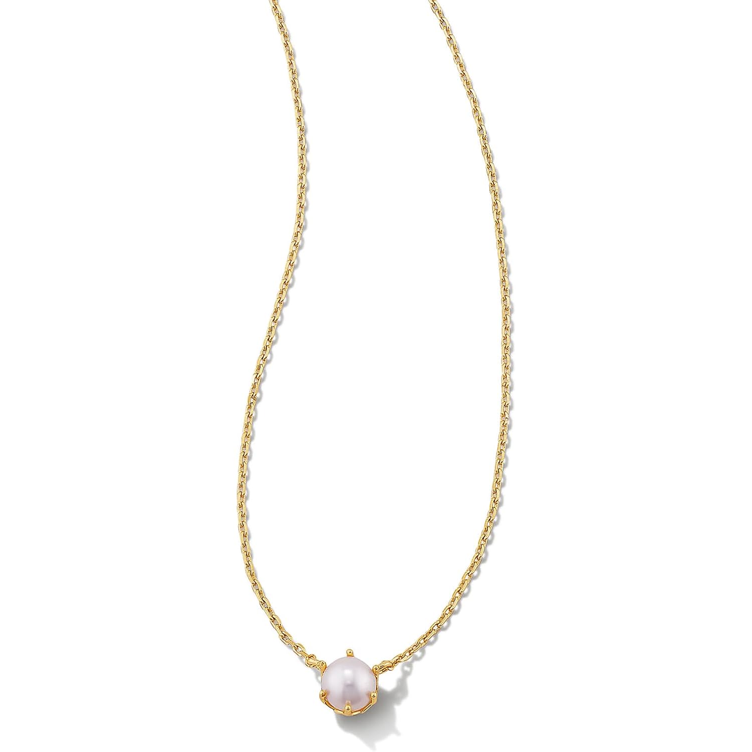 Kendra Scott Ashton Pendant Necklace in White Pearl, Fashion Jewelry for Women