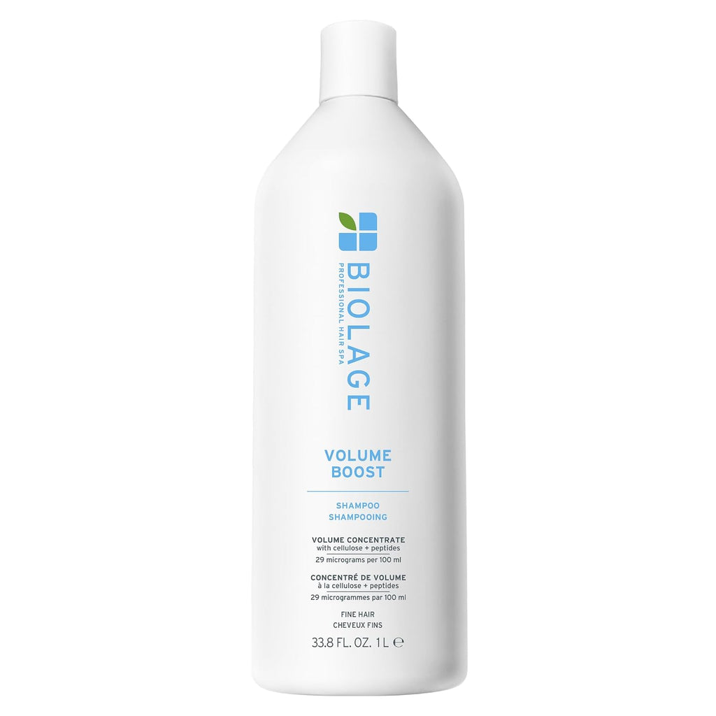 Biolage Volume Boost Shampoo For Fine Hair – Creates Lasting, Lightweight Volume, Root Lift & Shine, With Cellulose And Peptides, Vegan, Paraben And Silicone-Free