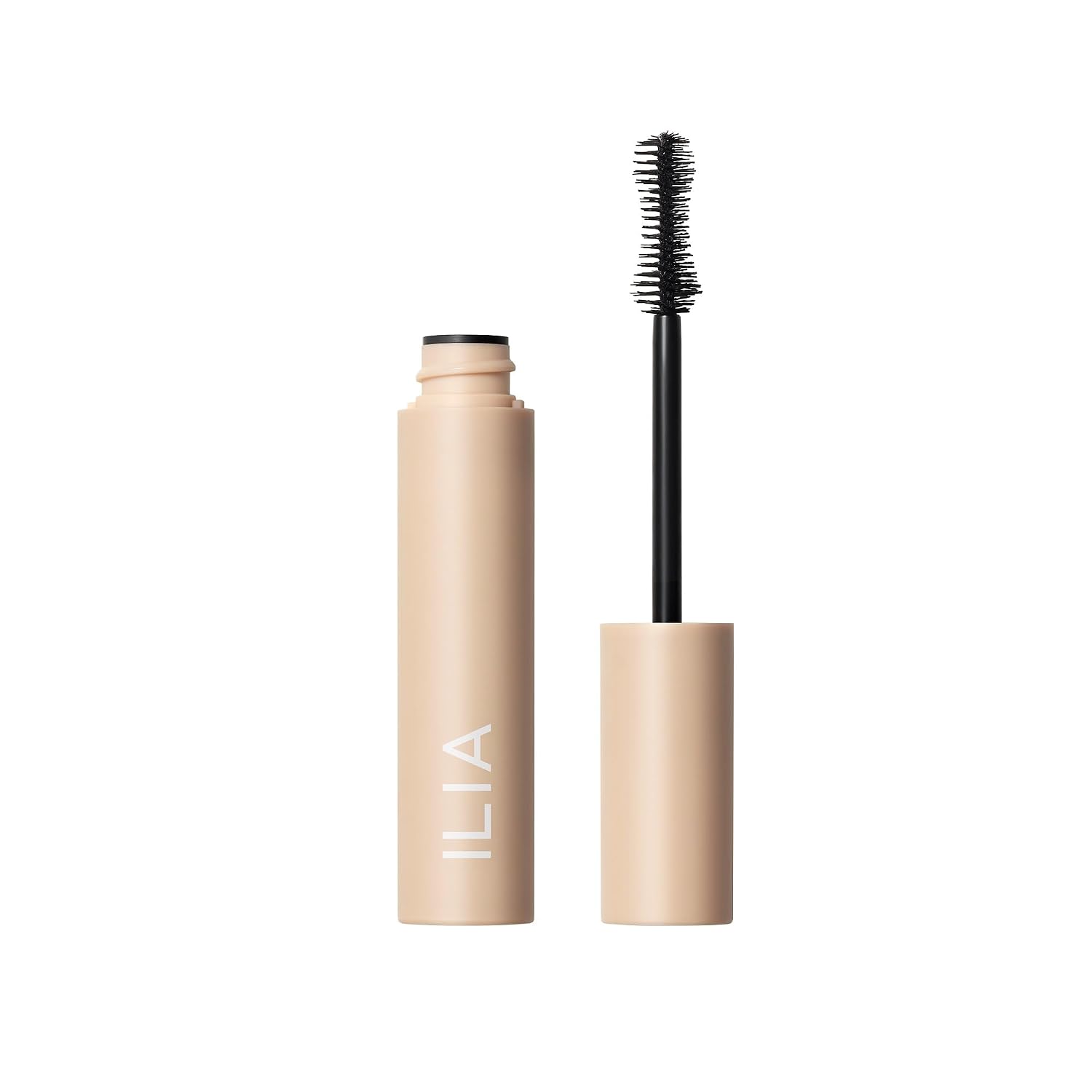 Ilia - Fullest Volumizing Mascara (Classic Black | Full Size) | Thickening, Defining, Buildable | Smudge-Resistant | Lash Care Ingredients | Safe For Sensitive Eyes, Clean, Cruelty-Free