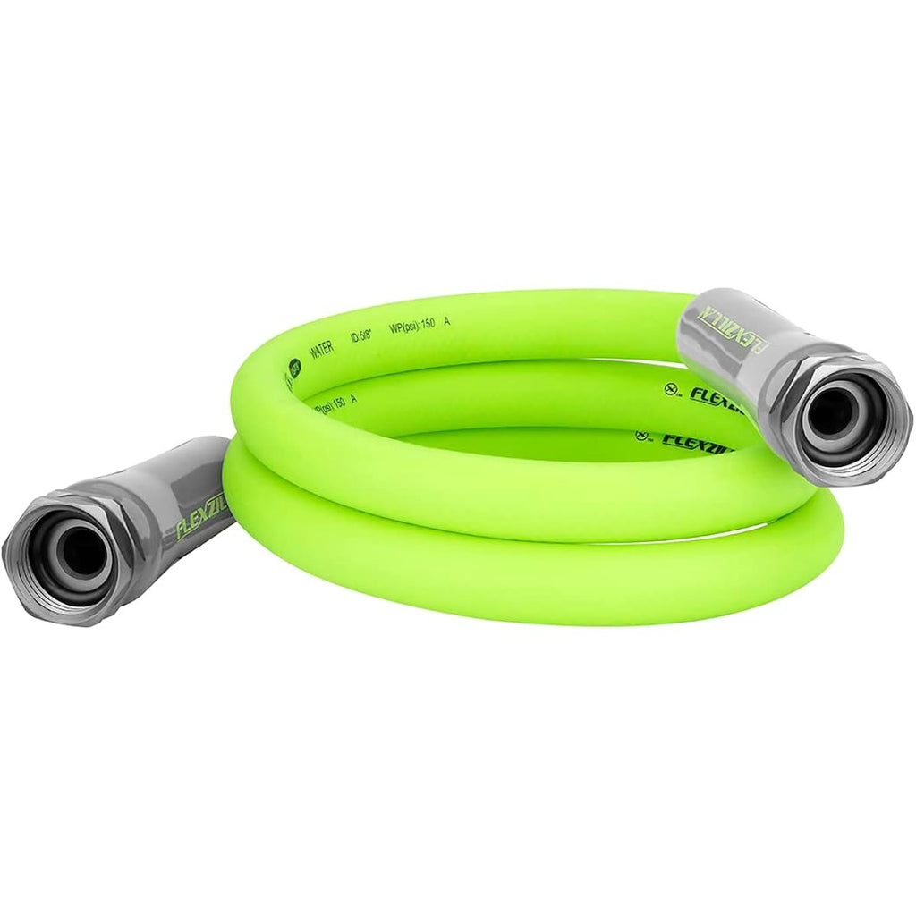 Flexzilla Garden Lead-In Hose, 5/8" X 5', Female/Female 3/4" - 11 1/2 Ght Fittings