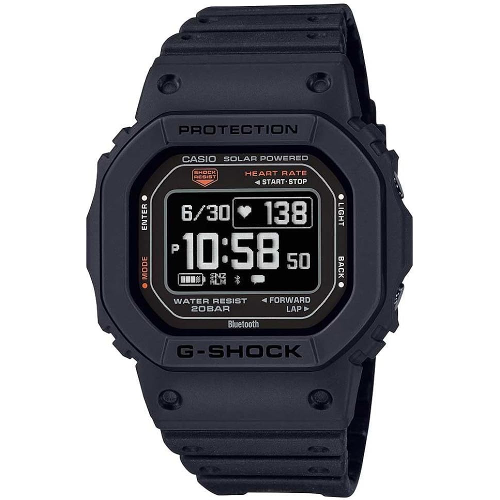 Casio Dw-H5600-1 Black Bio-Based Resin Digital Quartz Unisex Watch
