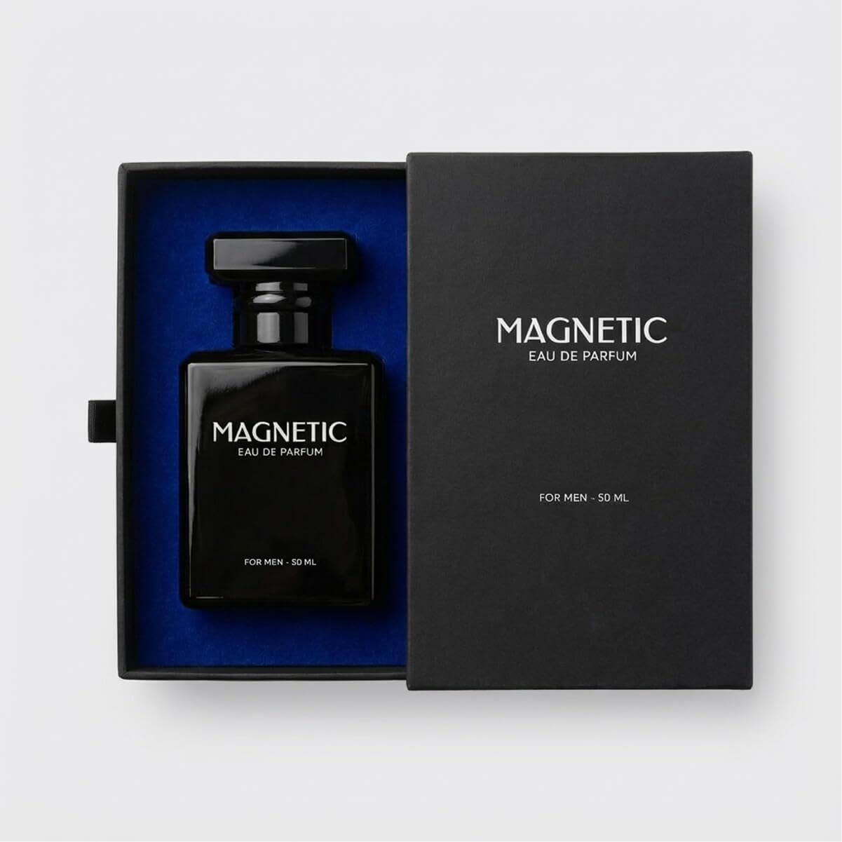 Magnetic Eau de Parfum, Pheromone Cologne for Men - Bold, Long-Lasting Fragrance, Infused Formula, 50mL, 1.7 fl oz - Magnetic