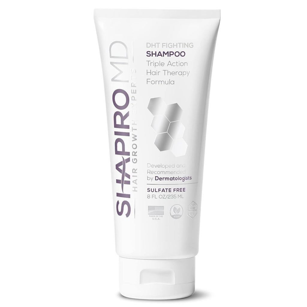 Shapiro Md Hair Growth Experts Vegan Hair Loss Shampoo For Thinning Hair | Experience Healthier, Fuller And Thicker Looking Hair (1 Month Supply)
