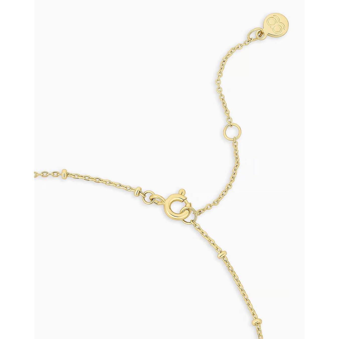 gorjana - Compass Coin Pendant Necklace 3/4 inch - 18k Gold or Silver Plated - Adjustable 17-19 inch Chain - Spring Ring Closure - Long-Lasting