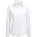 Button Down Shirts for Women: Wrinkle Free Long Sleeve Classic Fit Collared Dress Shirt Solid Formal Office