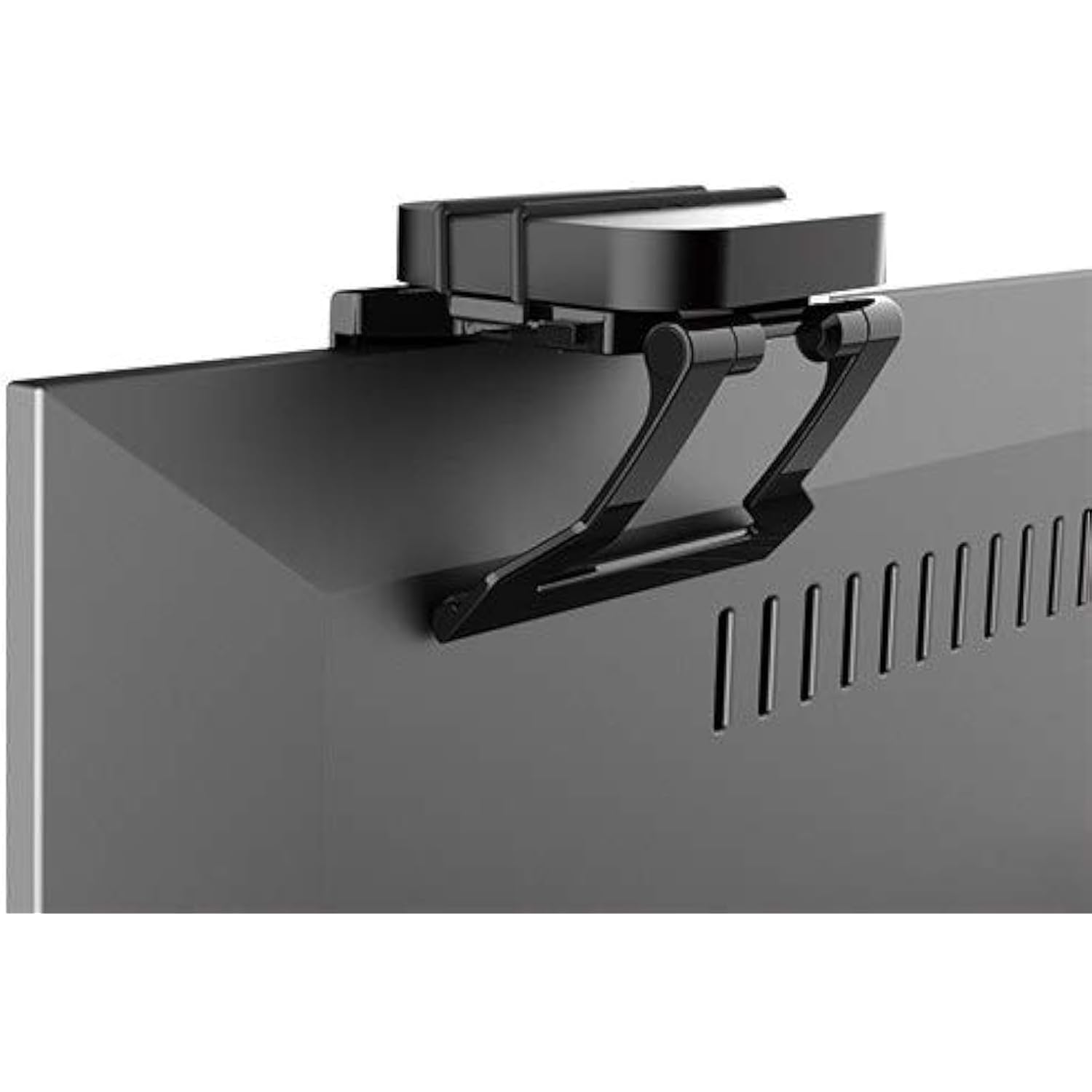 Mount Plus Mp-Apm-03-01 Top Shelf Tv 5-Inch Wide Flat Panel Adjustable Clip Mount Holder For Streaming Device, Media Boxes, Speakers Mount Made For Apple Tv (1 Pack 5 Inch)