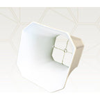 Royal Designs Bs-716-14Bg Square Cut Corner Basic Lamp Shade, 9 X 14 X 12.5, Beige
