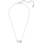 Swarovski Infinity Twist Jewelry Collection, Bracelets & Necklaces, Rhodium & Rose Gold Tone Finish, Clear Crystals