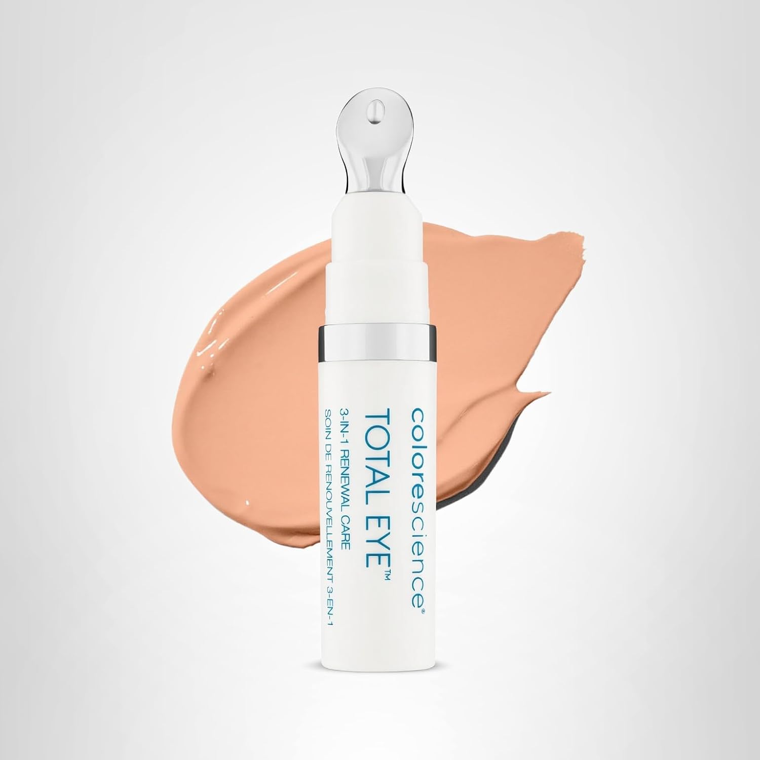 Colorescience Total Eye 3-In-1 Renewal Therapy Spf 35, Broad Spectrum Uva/Uvb, Clinically Proven Color Correction & Brightening, Cooling Applicator For Puffiness