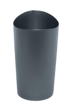 Rubbermaid Spa Works Vanity Wastebasket Home/Bathroom/Office Use Small 2.25 Gallon Plastic Gunmetal Blue Home/Kitchen/Garage/Apartment/Office
