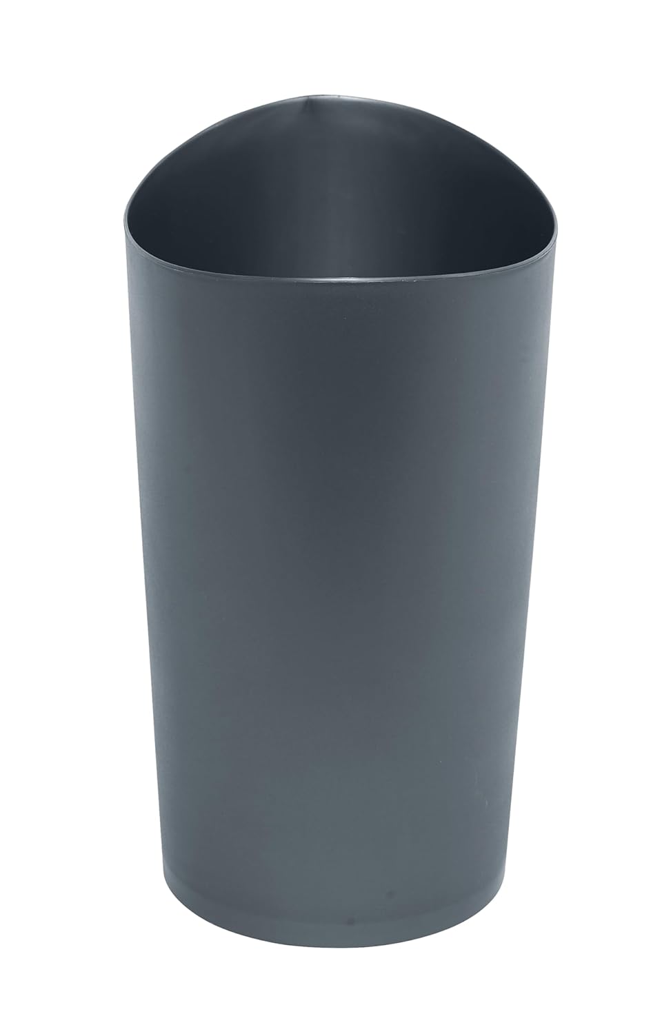 Rubbermaid Spa Works Vanity Wastebasket Home/Bathroom/Office Use Small 2.25 Gallon Plastic Gunmetal Blue Home/Kitchen/Garage/Apartment/Office