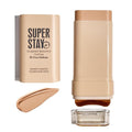 Buildable Full Coverage Foundation Stick, Matte Cream Foundation Makeup For Face & Body, Waterproof Sweat & Transfer Proof Foundation & Concealer, Smooth Finish, 2 In 1 Portable Foundation With Brush