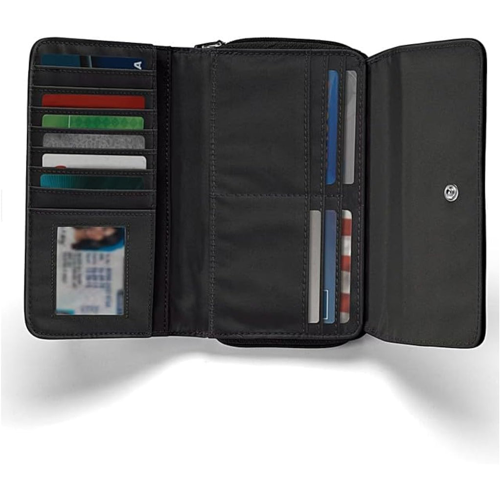 The Bradford Exchange Peanuts Happiness Is Friendship Women'S Tri-Fold Wallet