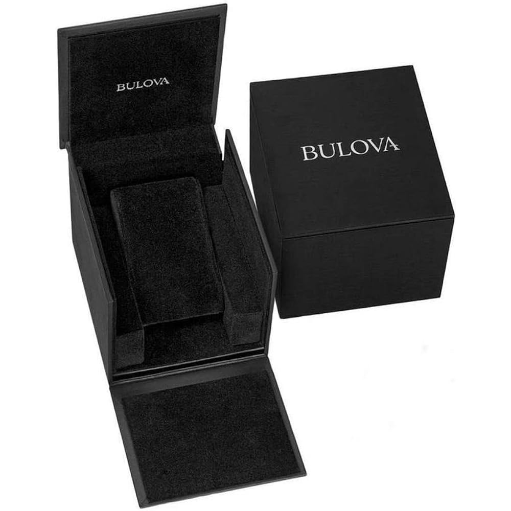 Bulova Men'S Marine Star Series B Stainless Steel 6-Hand Chronograph Quartz Watch, Blue Dial Style: 96B256