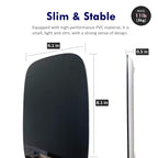 Food Scale For Kitchen Scales Digital Weight Grams And Ounces, Baking Scale Accurate For Weight Loss, Cooking, Coffee, Keto Diet, Meal Prep, 0.1Oz Ultra Slim Smart Tare Black