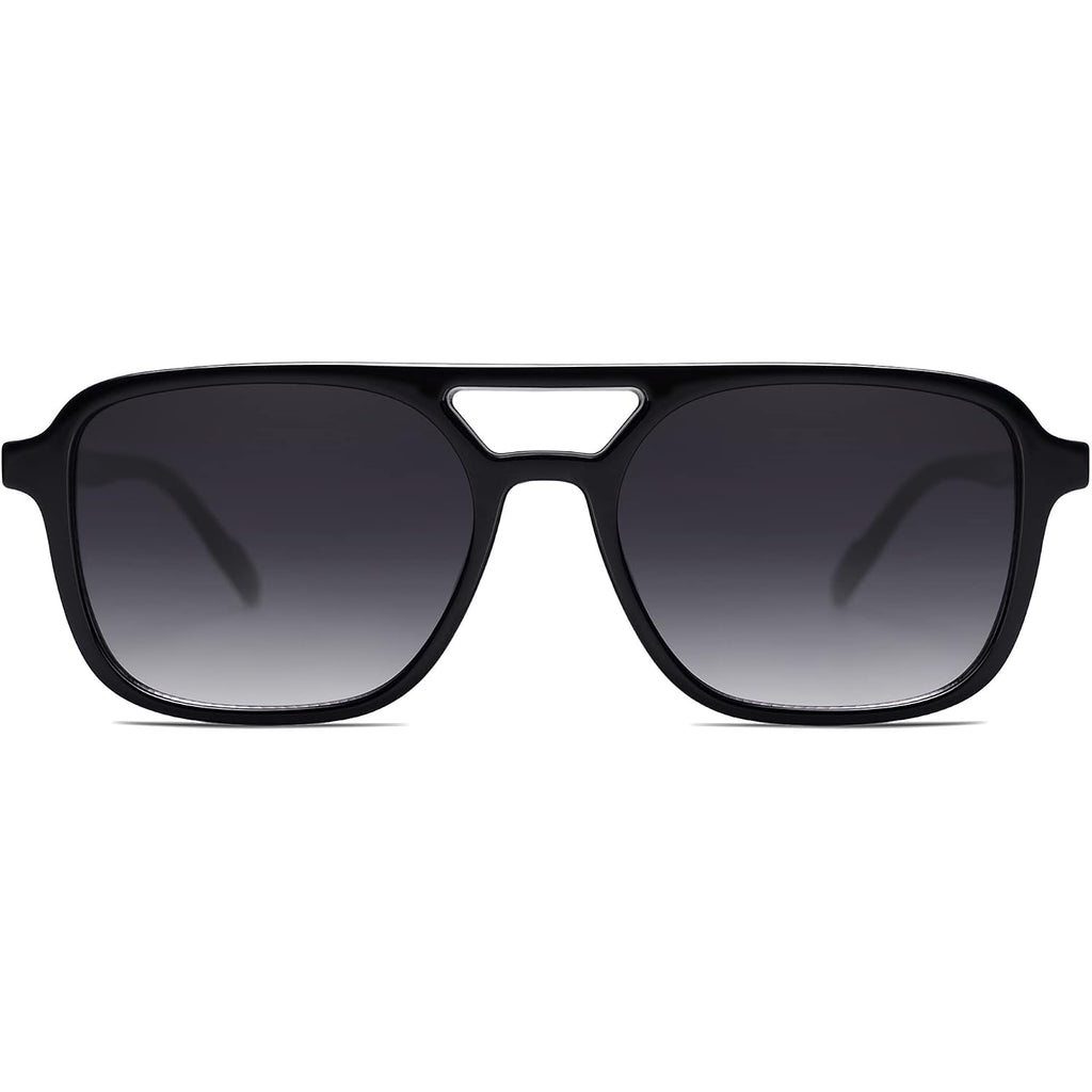 Sojos Retro Aviator Sunglasses For Women Men,Trendy Rectangle Womens Mens Shades Sun Glasses Sj2202