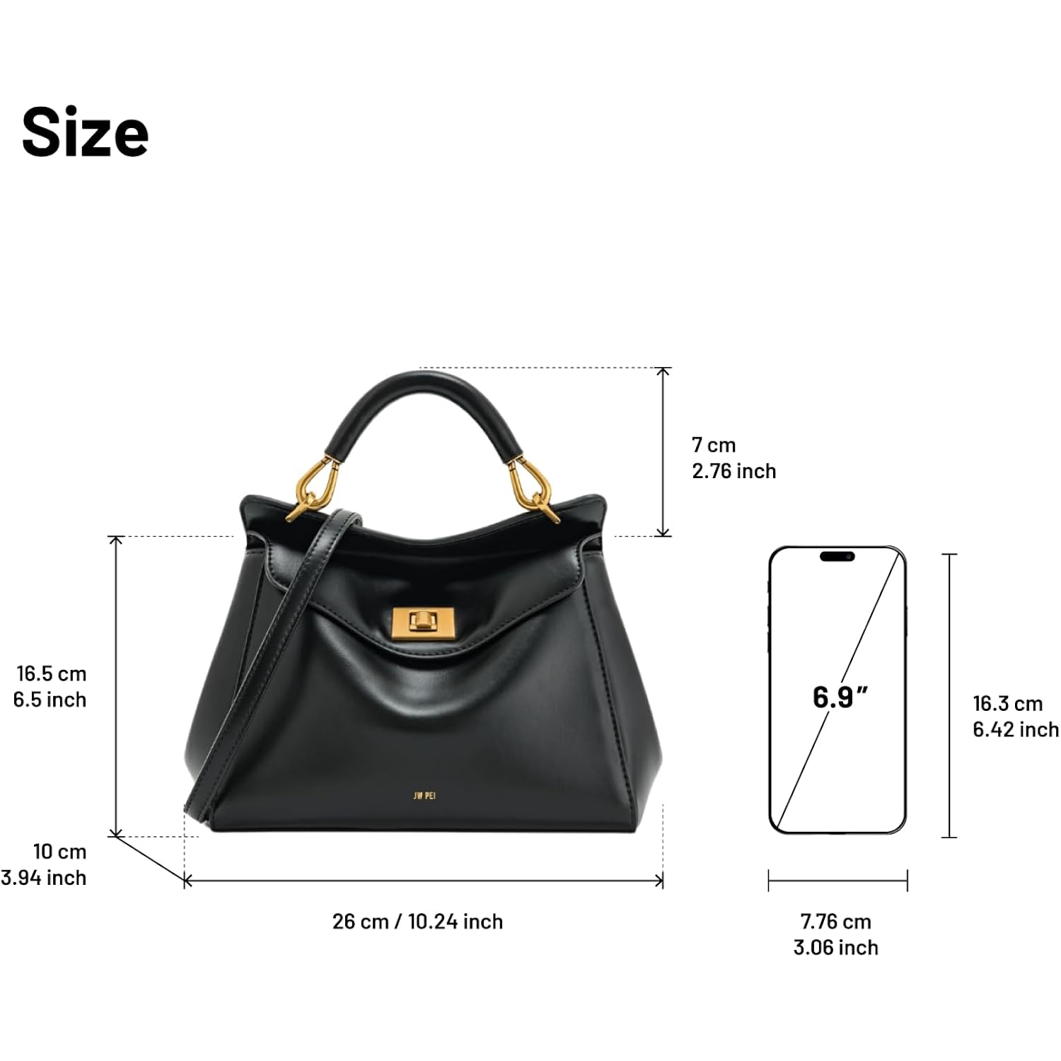 Jw Pei Women'S Lucia Classic Top Handbag