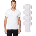 32 Degrees Men'S 4 Pack Cool V-Neck T-Shirt, Anti-Odor, Quick Dry Active, 4-Way Stretch