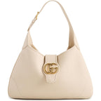 What Goes Around Comes Around Women'S Pre-Loved Gucci Beige Leather Aphrodite Shoulder Bag