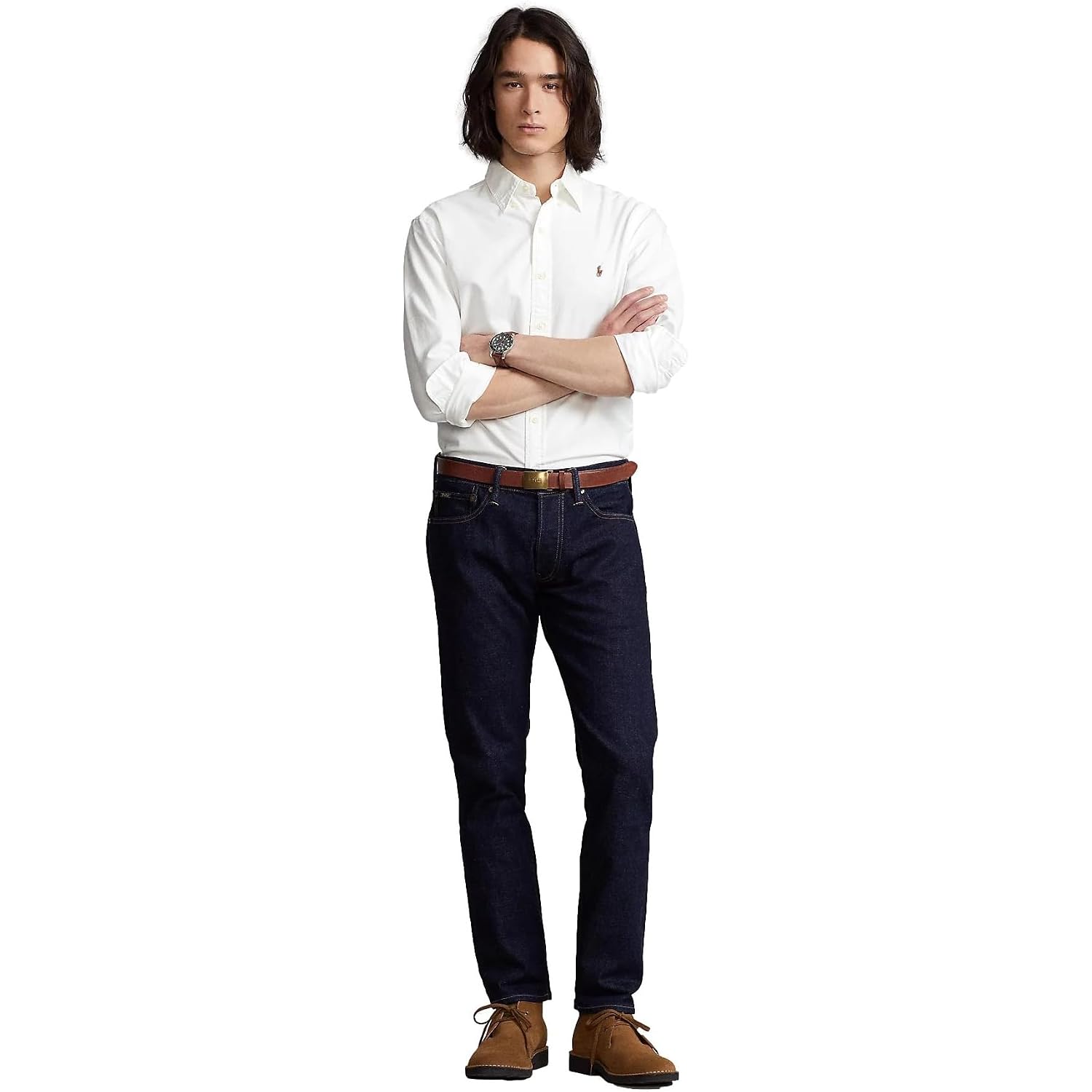 Polo Ralph Lauren Men'S Classic Fit Plaid Oxford Shirt